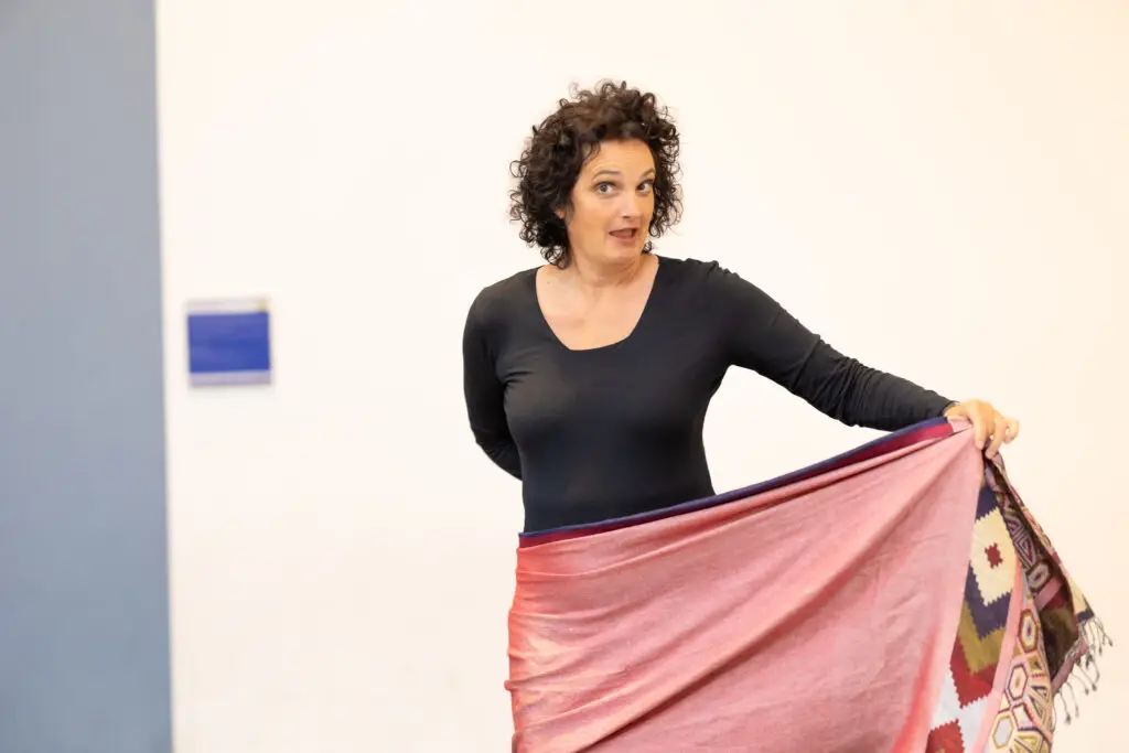 Katja Heigele Erzähltheater Tuch